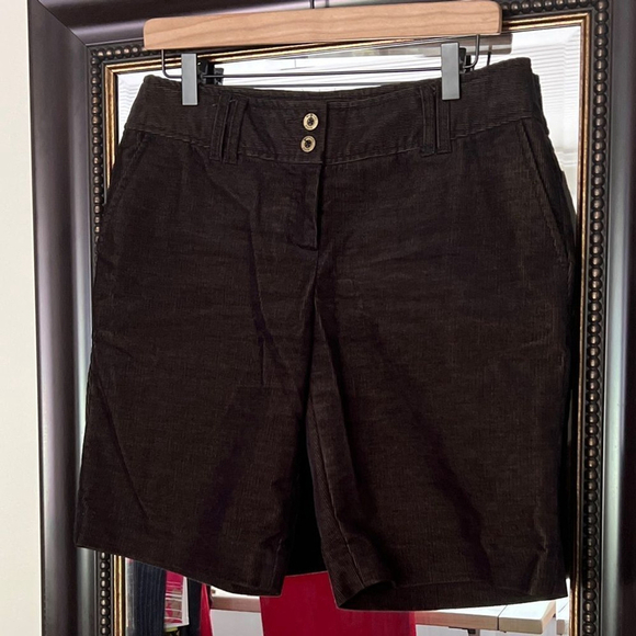Michael Michael Kors Bermuda Corduroy Shorts Size 8 - Picture 1 of 6